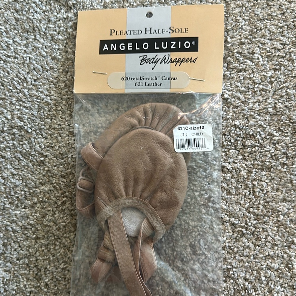 Angelo Luzio body wrappers leather tan half shoes